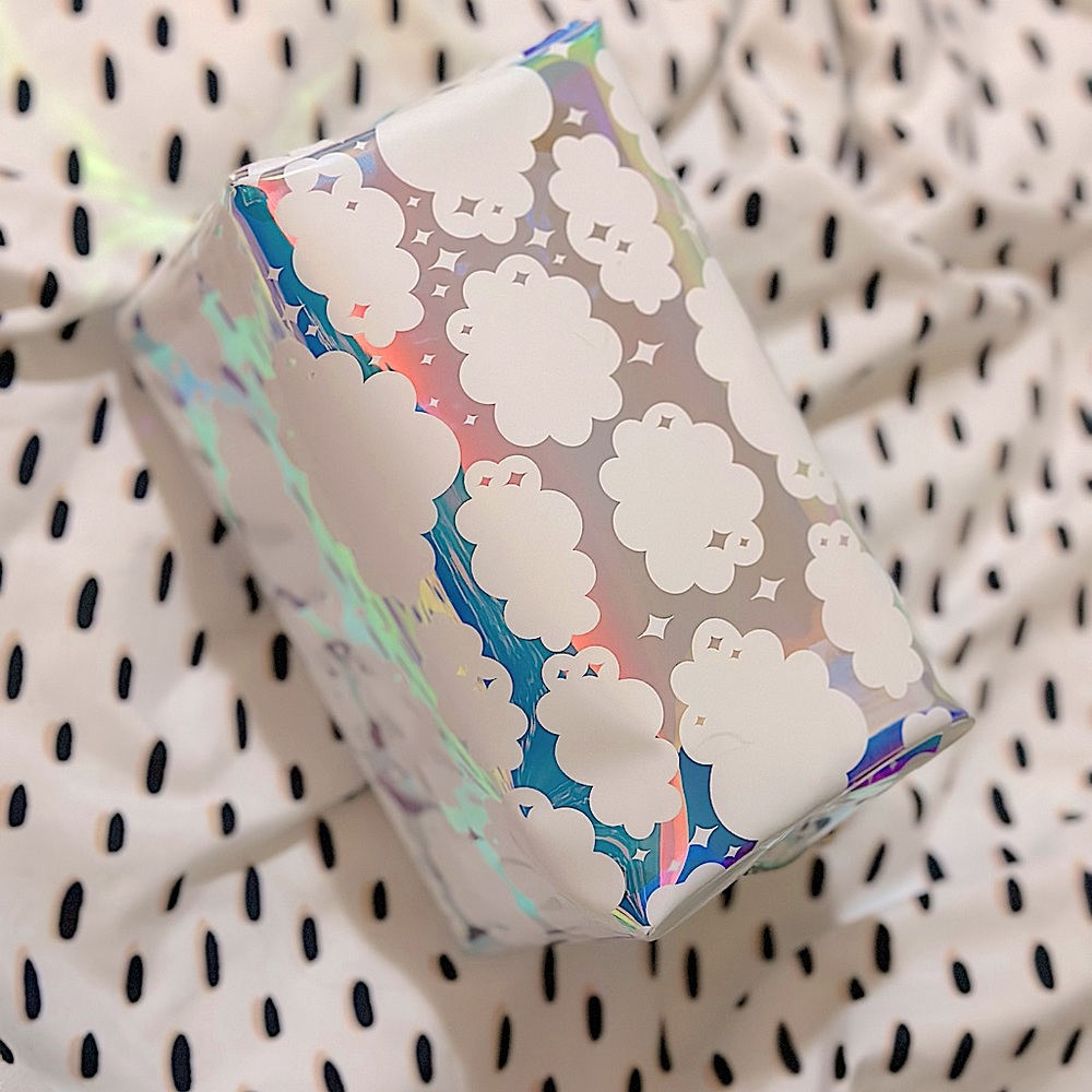 Cloud-Pattern Cosmetic/Toiletry Pouch
